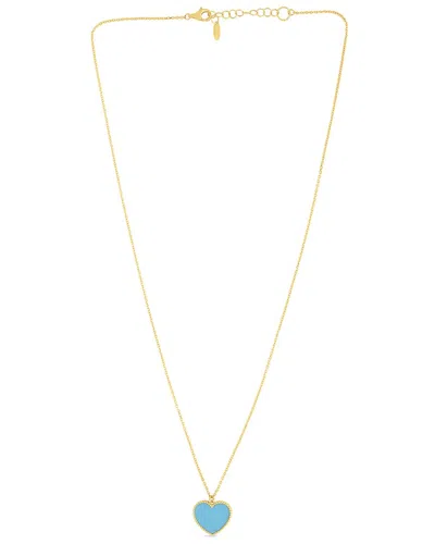Italian Gold 14k  Heart Necklace