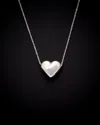 Italian Gold Heart Pendant Necklace
