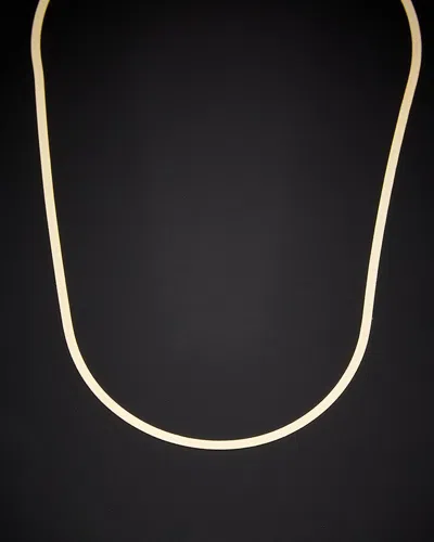 Italian Gold 14k  Herringbone Necklace