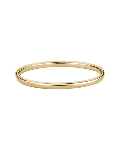 Italian Gold Hinge Bangle Bracelet In Gold