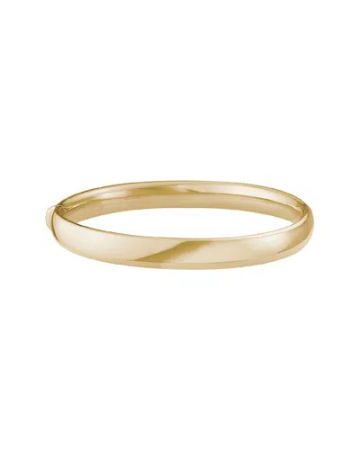 Italian Gold Hinge Bangle Bracelet