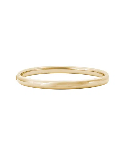 Italian Gold Hinge Bangle Bracelet