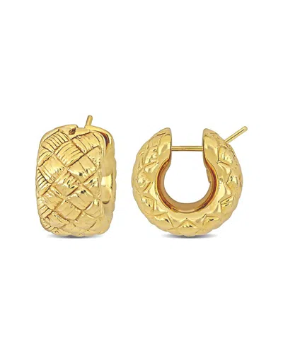 Italian Gold 14k  Hoops