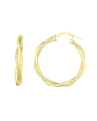 Italian Gold Hoops