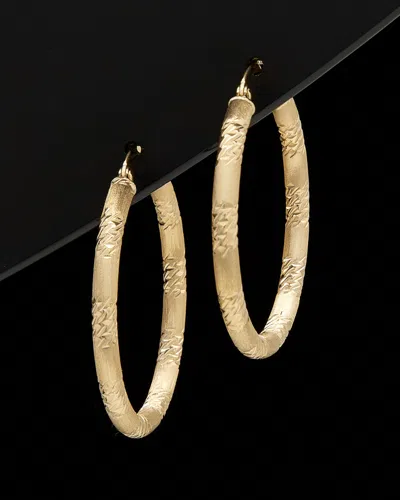 Italian Gold Hoops