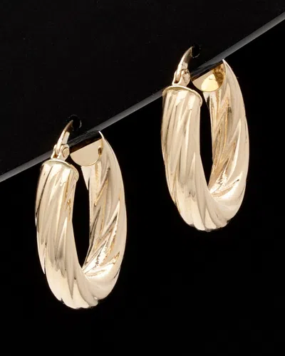 Italian Gold 14k  Hoops
