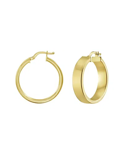 Italian Gold 14k  Hoops