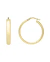 Italian Gold 14k  Hoops