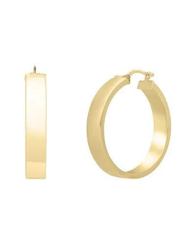 Italian Gold 14k  Hoops