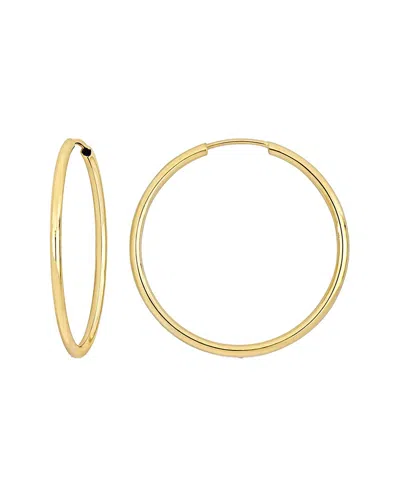 Italian Gold 14k  Hoops