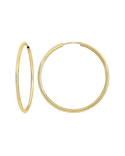 Italian Gold 14k  Hoops