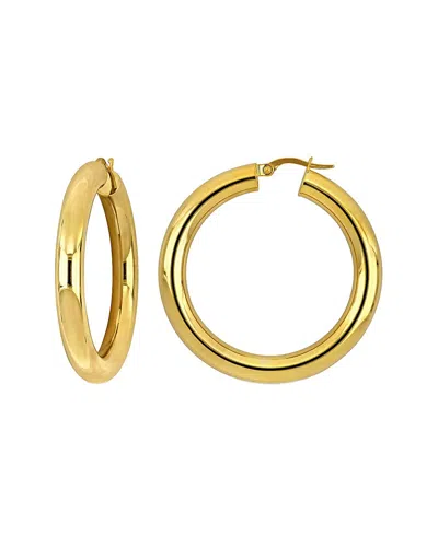 Italian Gold 14k  Hoops