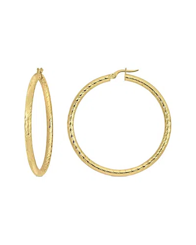 Italian Gold 14k  Hoops
