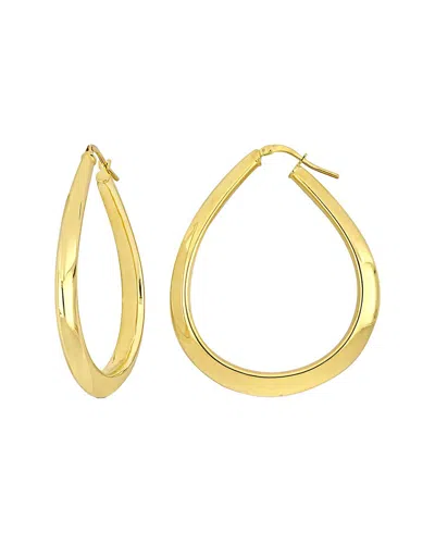 Italian Gold 14k  Hoops