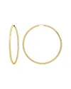 Italian Gold 14k  Hoops