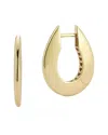 Italian Gold 14k  Hoops