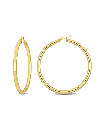 Italian Gold 14k  Hoops