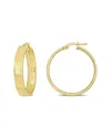 Italian Gold 14k  Hoops