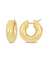Italian Gold 14k  Hoops