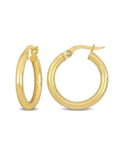 Italian Gold 14k  Hoops