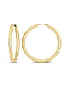 Italian Gold 14k  Hoops