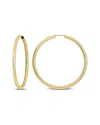 Italian Gold 14k  Hoops