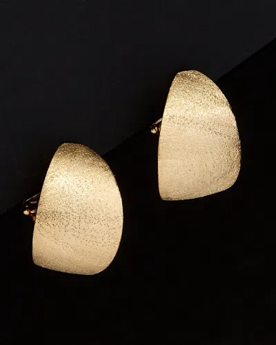 Italian Gold Huggie Earrings