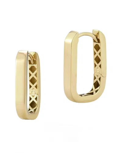 Italian Gold 14k  Huggie Earrings