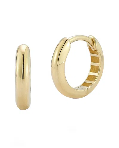 Italian Gold 14k  Huggie Hoops