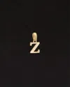 Italian Gold 14k  Initial Pendant