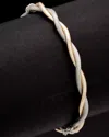 Italian Gold Intertwined Bangle