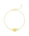 Italian Gold Saturn Bracelet