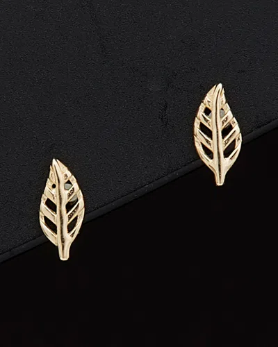 Italian Gold Leaf Studs