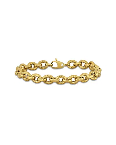 Italian Gold 14k  Link Bracelet
