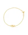 Italian Gold Love Knot Bracelet