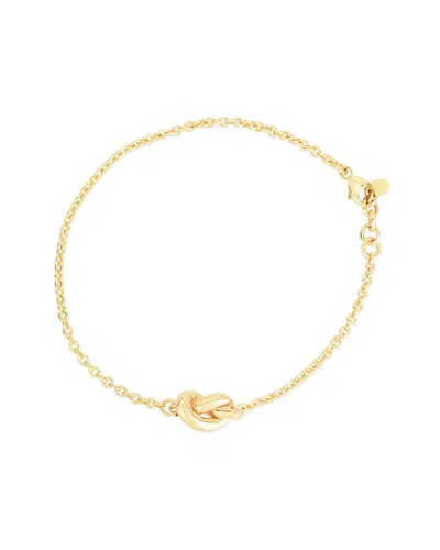 Italian Gold Love Knot Bracelet