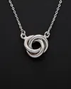 Italian Gold Love Knot Necklace