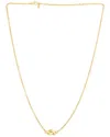 Italian Gold Love Knot Necklace