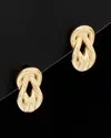 Italian Gold Love Knot Studs