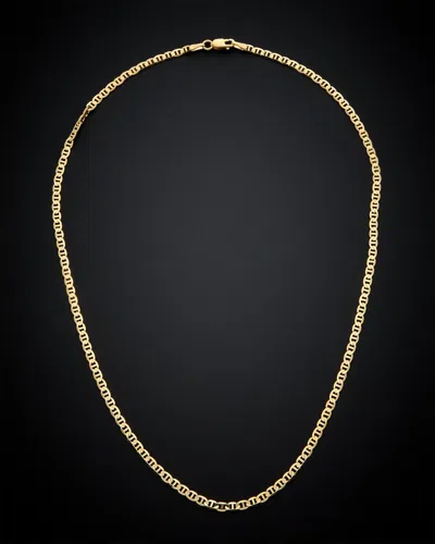 Italian Gold Mariner Link Necklace
