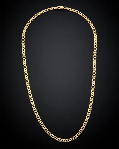 Italian Gold 14k  Mariner Link Necklace
