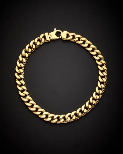 Italian Gold Miami Cuban Bracelet