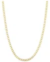Italian Gold 14k  Miami Cuban Chain Necklace