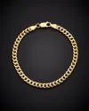 Italian Gold Miami Cuban Link Bracelet