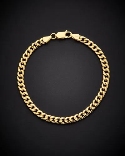 Italian Gold Miami Cuban Link Bracelet