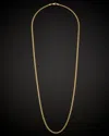 Italian Gold Miami Cuban Link Necklace
