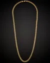 Italian Gold Miami Cuban Link Necklace