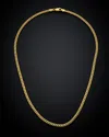 Italian Gold Miami Cuban Link Necklace