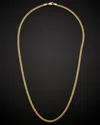 Italian Gold 14k  Miami Cuban Link Necklace