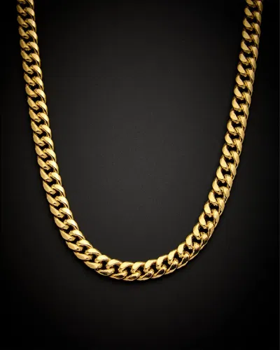 Italian Gold Miami Cuban Necklace